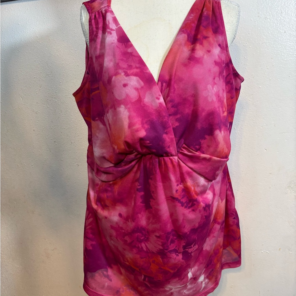 Avenue Pink Floral Blouse